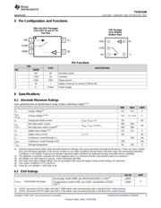 TS5A3166YZPR datasheet.datasheet_page 3