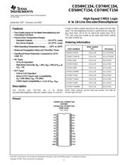 CD74HCT154ME4 datasheet.datasheet_page 1