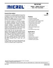 MICRF405DEV1-915 datasheet.datasheet_page 1