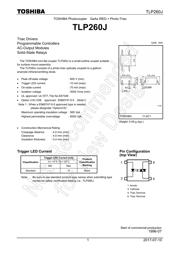 TLP260J datasheet.datasheet_page 1