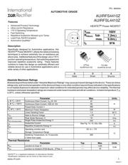 AUIRFS4410Z 数据规格书 1