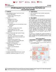 AFE4400RHAR Datenblatt PDF