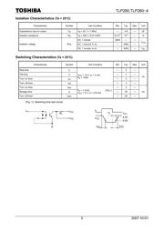 TLP280-4GB 数据规格书 5
