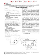 DRV110PWR Datenblatt PDF