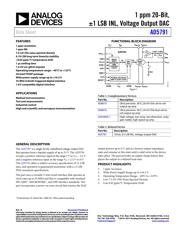 AD5791BRUZ Datenblatt PDF