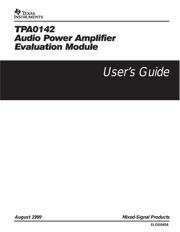 TPA0142EVM datasheet.datasheet_page 1