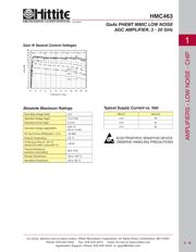 HMC463-SX 数据规格书 6