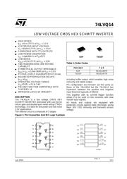 74LVQ14TTR datasheet.datasheet_page 1