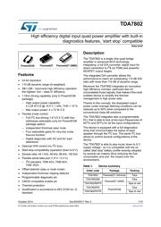 TDA7802 datasheet.datasheet_page 1