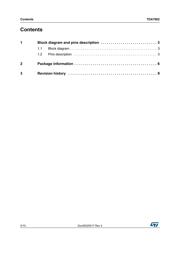 TDA7802 datasheet.datasheet_page 2