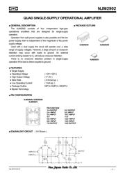 NJM2902N 数据规格书 1