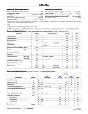 CA5420AM 数据规格书 3