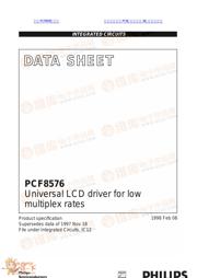 PCF8576 datasheet.datasheet_page 1