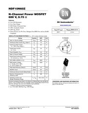 NDF10N60ZH datasheet.datasheet_page 1