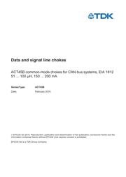 ACT45B-510-2P-TL001 数据规格书 1