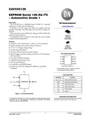 CAV24C128YE-GT3 数据规格书 1