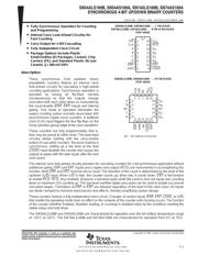 SN74ALS169BNSR datasheet.datasheet_page 1