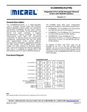 KSZ8895MQI datasheet.datasheet_page 1