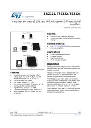 TSZ122IQ2T 数据规格书 1