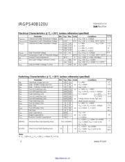 IRGPS40B120U datasheet.datasheet_page 2