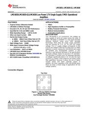 LMC6035IM/NOPB Datenblatt PDF