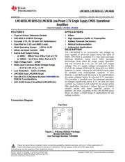 LMC6035ITL/NOPB datasheet.datasheet_page 1