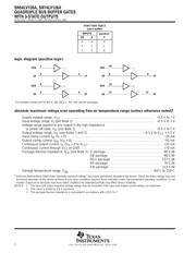 SN74LV126APWT 数据规格书 2
