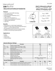 IRG7PH50UPBF datasheet.datasheet_page 1