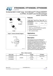 STF45N65M5 datasheet.datasheet_page 1