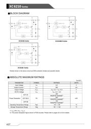 XC6210B182ML 数据规格书 4