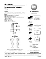 MC10H209FNR2 datasheet.datasheet_page 1