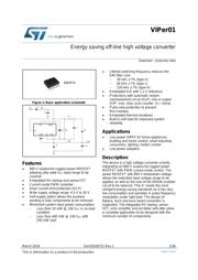 VIPER012XS datasheet.datasheet_page 1