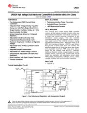 LM5034 数据规格书 1