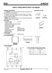 NJM2244 datasheet.datasheet_page 1