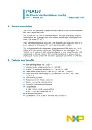 74LV138PW,118 datasheet.datasheet_page 2