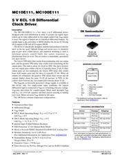 MC100E111FNR2 datasheet.datasheet_page 1