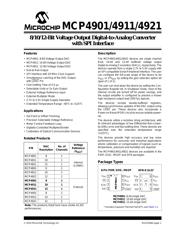 MCP4901-E/SN 数据规格书 1