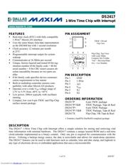 DS2417 datasheet.datasheet_page 1