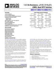 ADG1413YCPZ-REEL7 datasheet.datasheet_page 1