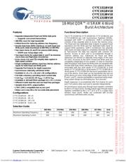 CY7C1315BV18-200BZC datasheet.datasheet_page 1