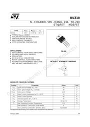 BUZ10 datasheet.datasheet_page 1