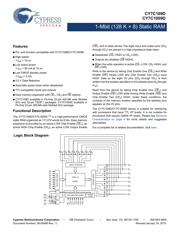 CY7C109D-10VXIT datasheet.datasheet_page 1