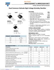 MBR20100CT-E3/45 datasheet.datasheet_page 1