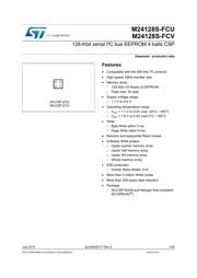 M24128S-FCU6T/TF 数据规格书 1