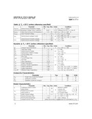 IRFR3518TRPBF 数据规格书 2
