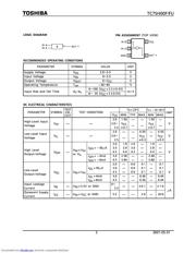 TC7SH00FU datasheet.datasheet_page 2