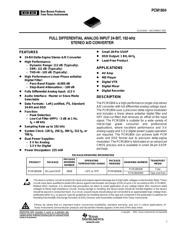 PCM1804DBR datasheet.datasheet_page 1