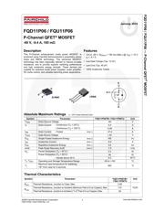 FQU11P06 数据手册