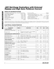 MAX5939RESA datasheet.datasheet_page 2