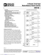 SSM2160S-REEL 数据规格书 1